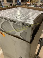 12 contractor air filters 12x24"