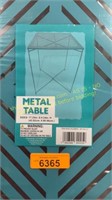 5 ct. metal folding table