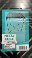 5 ct. metal folding table