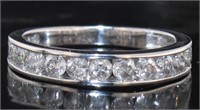 10kt Gold Channel Set 1.00 ct Diamond Ring