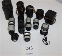 Vintage TOPCON Lenses