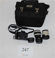 Canon Powershot Sx10iS w Lenses / Case