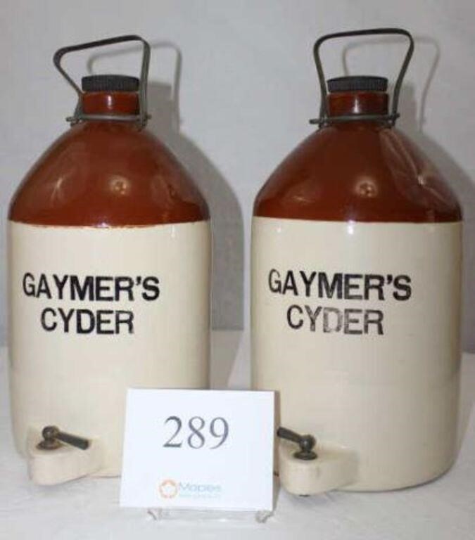 Vintage Gaymer's Cyder Jugs