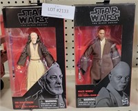 2 STAR WARS FIGURES --THE BLACK SERIES