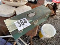 Vintage Tool Box And Contents