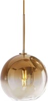 M8211 KCO Lighting Modern Gold Glass Pendant Mid