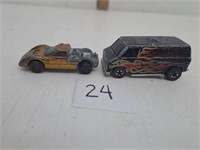 2 Red Line Hot Wheels