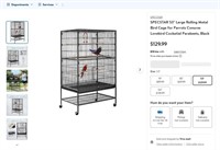 B6122  SPECSTAR 53 Rolling Bird Cage Cabinet