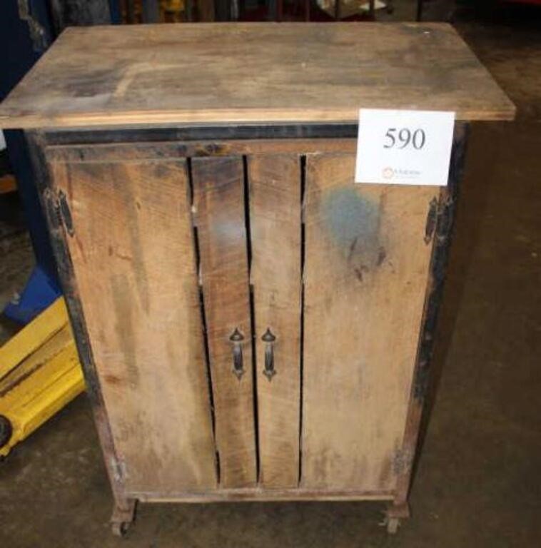 Vintage Barnwood Cabinet