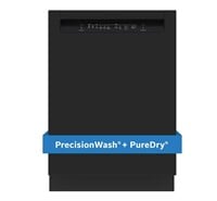 Bosch 100 Series 24-in Dishwasher (Black), 50-dBA