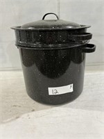 Granite Ware Steamer with Lid