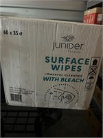 Another Lot of Juniper Surface Wipes - 60 per box