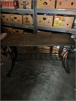 Iron and Slate Tables