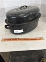 Granite Ware Enamel Roaster Pan
