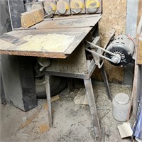 Work Shop Table Saw with Motor