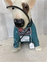 Vintage Bud Light Spuds Mackenzie Dog Light