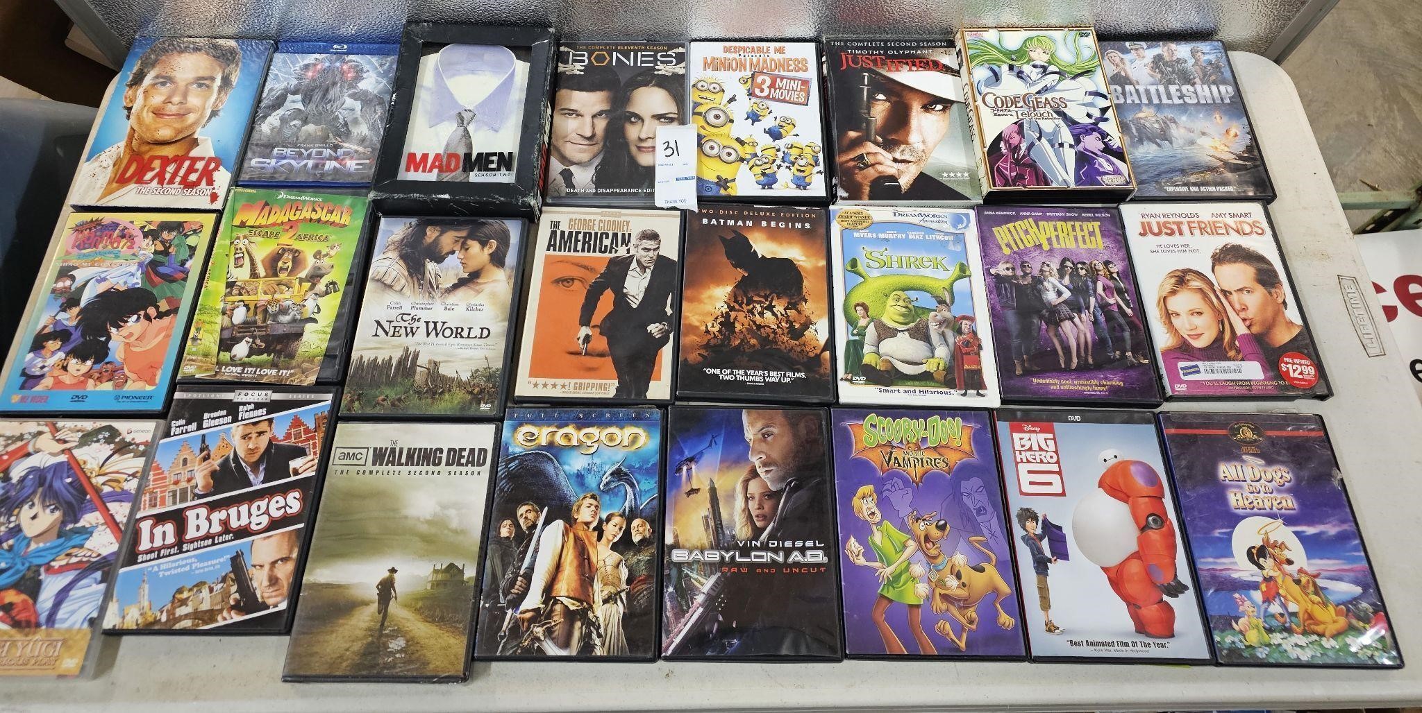 DVD Movies Lot of 24