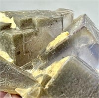 155 Gm Marvelous Perfect Cubic Fluorite Specimen