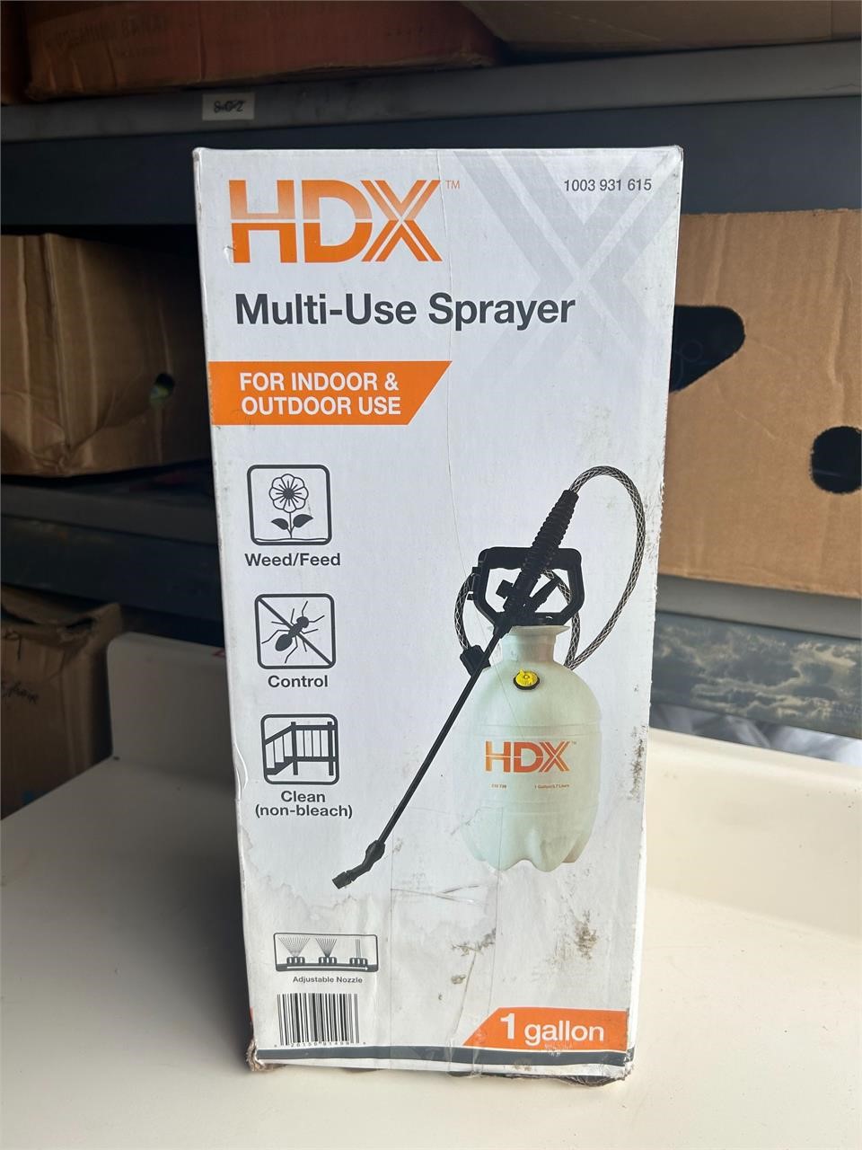 Unopened HDX 1 gallon Multi-use Sprayer