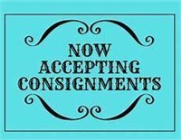 NOW ACCEPTING CONSIGNMENT
