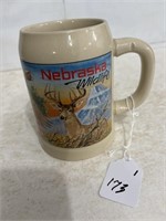 Budweiser "Nebraska Wildlife" Beer Stein