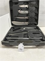 Field and Stream 1871 Knife Set and Cutting Board