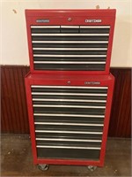 2 Piece Craftsman Tool Chest on Casters
