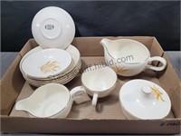 12 Pieces Of Golden Wheat Dishes