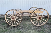 Wooden Horse Drawn Wagon - Custom - Yoder Kansas