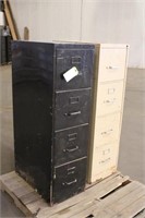 (2) File Cabinets Approx 15"x26.5"x52"