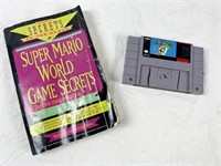 SNES Super Nintendo Super Mario World Game