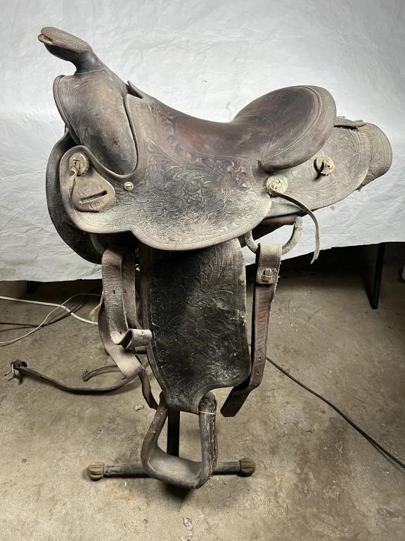 Leather Horse Saddle