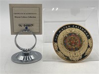 American Mint Mayan Culture Medallion