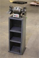 Chicago Power Tools 1/2 Hp,6" Grinder W/ Stand Wor