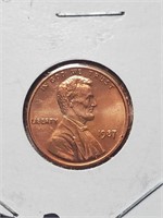 BU 1987 Lincoln Penny