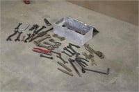 Vintage Tool Box W/ Vintage Tools