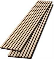 2 Pack BUBOS Acoustic Wood Wall Panels