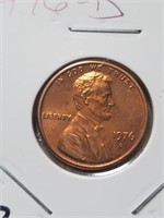BU 1976-D Lincoln Penny