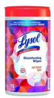 (3) 75-Pc Lysol Disinfecting Wipes, Sun Kissed