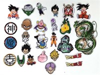 COLLECTABLE Dragon Ball Iron-On Patches (x26)