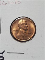 BU 1961-D Lincoln Penny