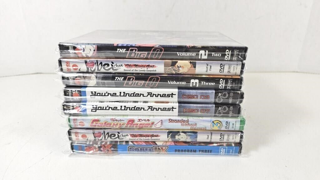NEW Assorted Anime DVD Movies/TV Shows (x8)