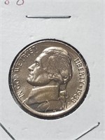 BU 1988 Jefferson Nickel
