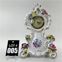 Dresden Mercedes Porcelain Clock #267