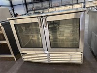 Glastender 48” Glass Door Back Bar Cooler