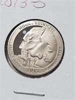 2013-S Clad Proof Washington State Quarter