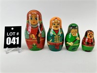 Vintage Russian Nesting Dolls (4)