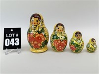 Vintage Russian Nesting Dolls (4)