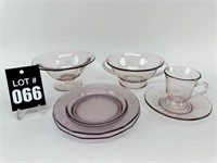 Orchid Purple Glassware