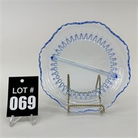 Radiance Ice Blue Serving Plate
